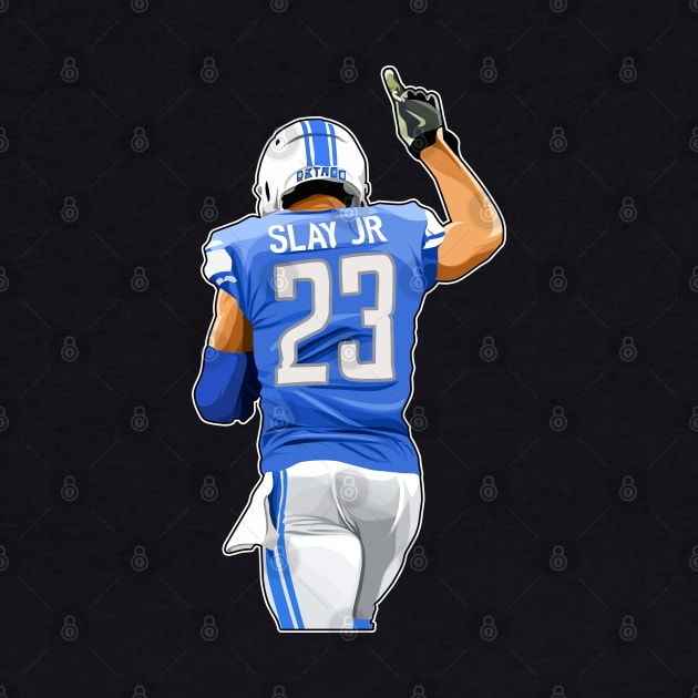 Darius Slay #23 Celebrates by 40yards